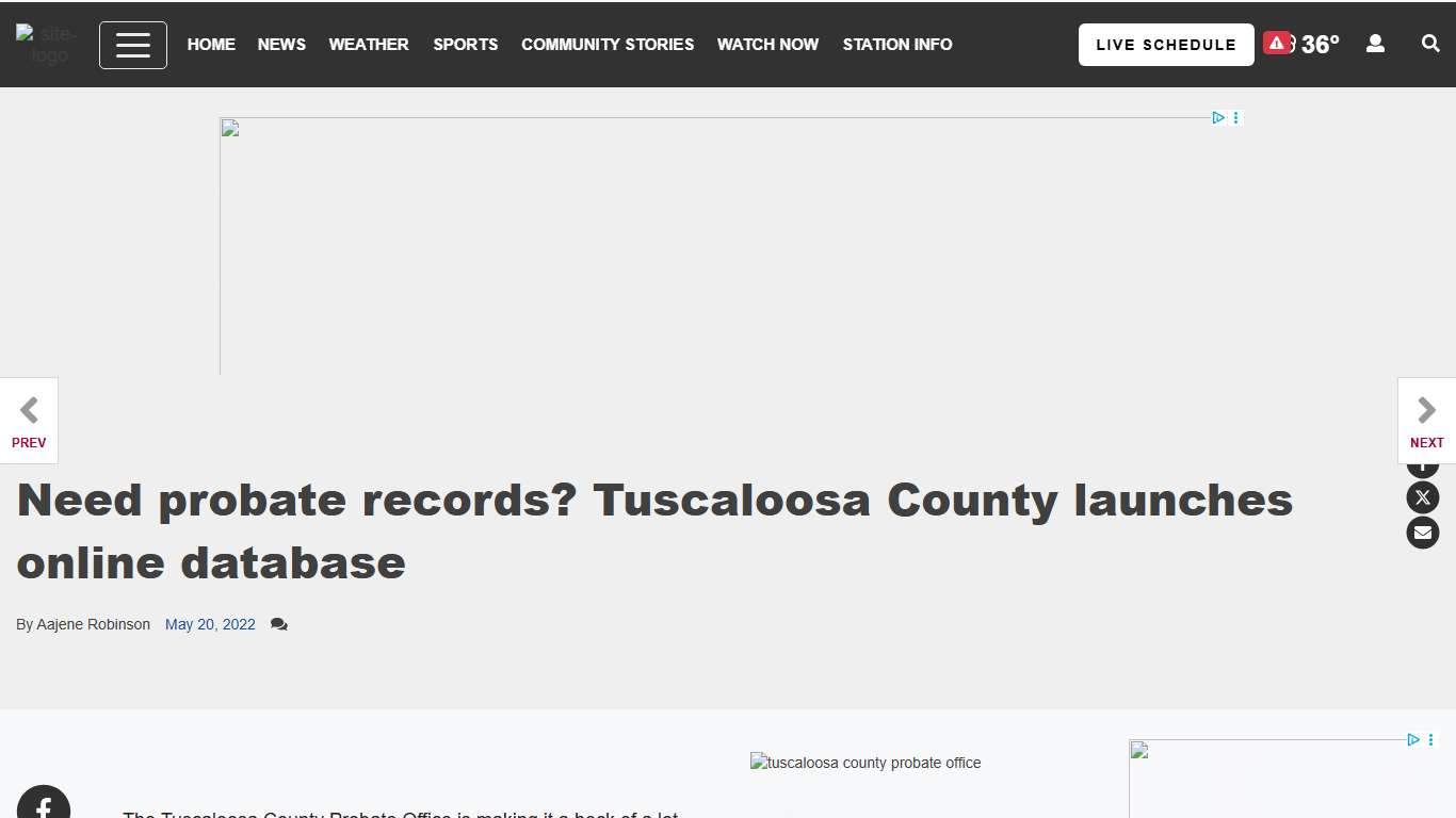 Need probate records? Tuscaloosa County launches online database Local News wvua23.com